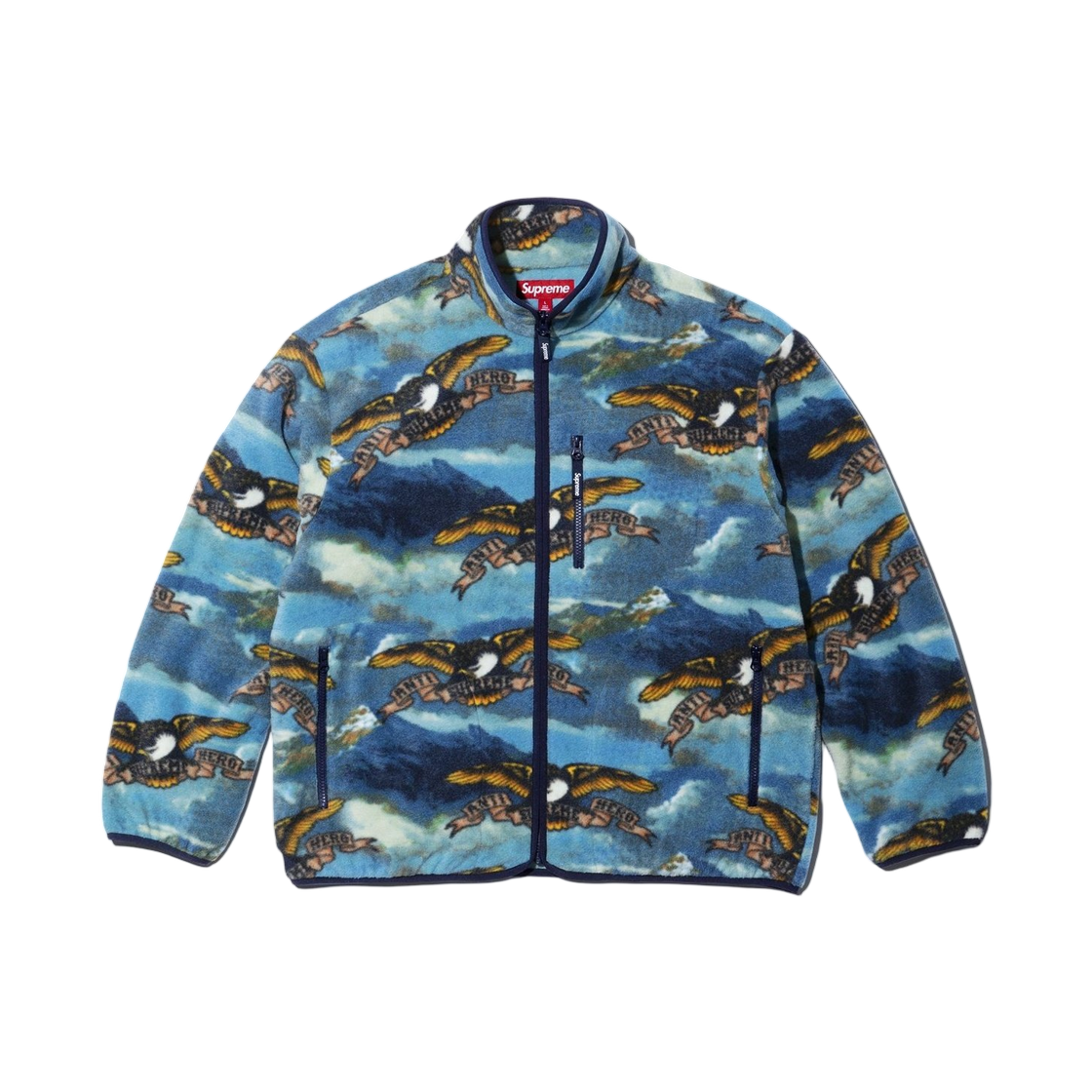 슈프림 안티히어로 플리스 자켓 멀티컬러 - 25FW(Supreme Antihero Fleece Jacket Multicolor - 25FW)
