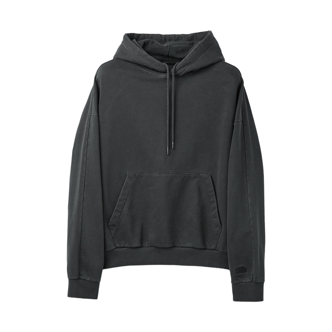 CQTAW25511GYX Customellow Grey Dyed Hoodie Gray