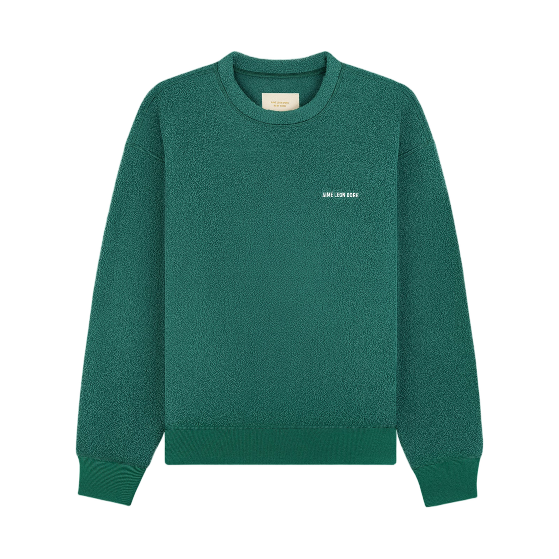 에메 레온 도르 플리스 크루넥 스웨트셔츠 에버그린(Aime Leon Dore Fleece Crewneck Sweatshirt Evergreen)