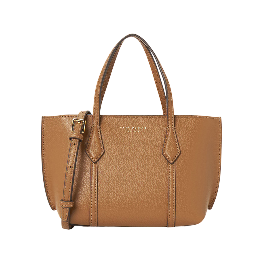177404-200 Tory Burch Perry Mini Tote Bag Brown