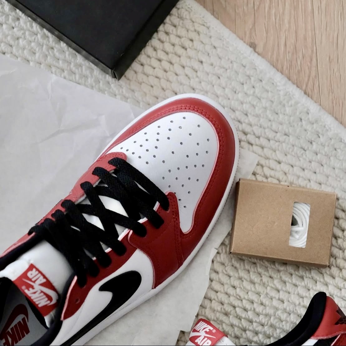 Jordan 1 Retro Low OG Chicago 착용 스타일 - 2