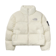 (W) The North Face Ella Down Jacket RDS Off White - 25FW