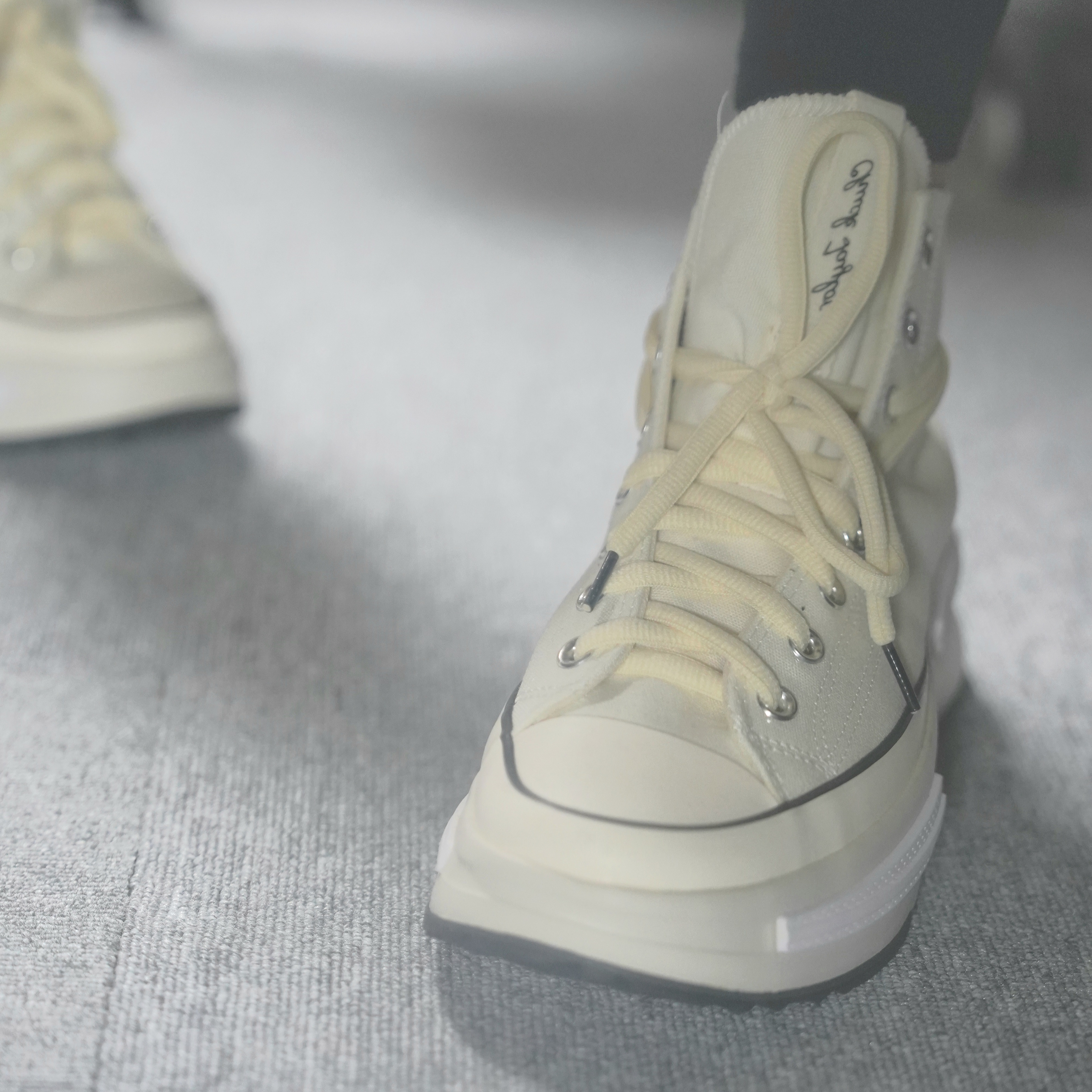 Nike x Off-White Air Force 1 Mid SP Leather Pine Green, Palace Reaper Hood Camel - 23FW 착용 스타일 - 6