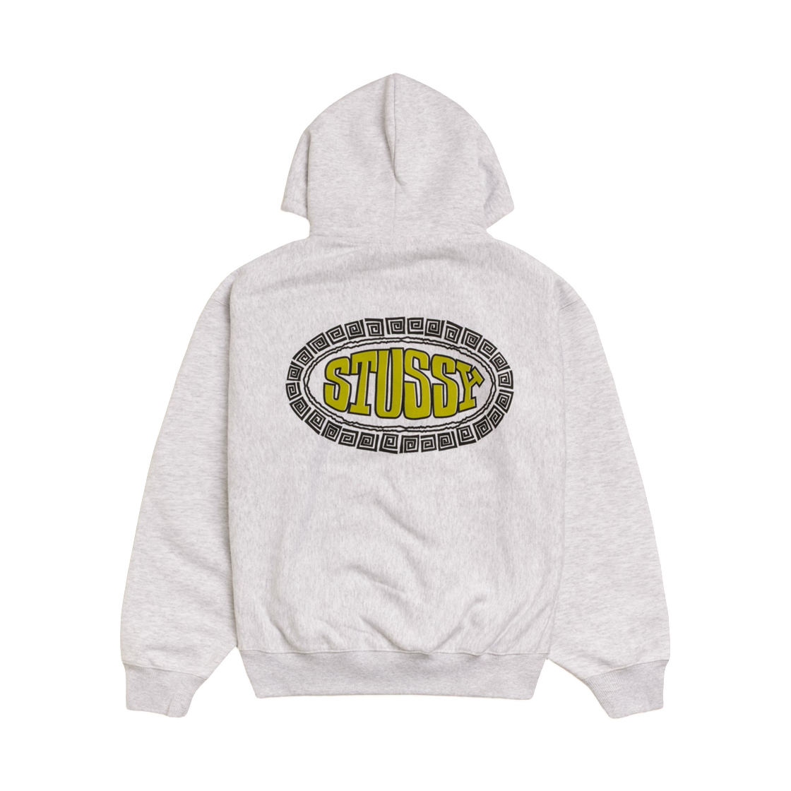 스투시 타일 오벌 후드 애쉬 헤더(Stussy Tile Oval Hoodie Ash Heather) - 1