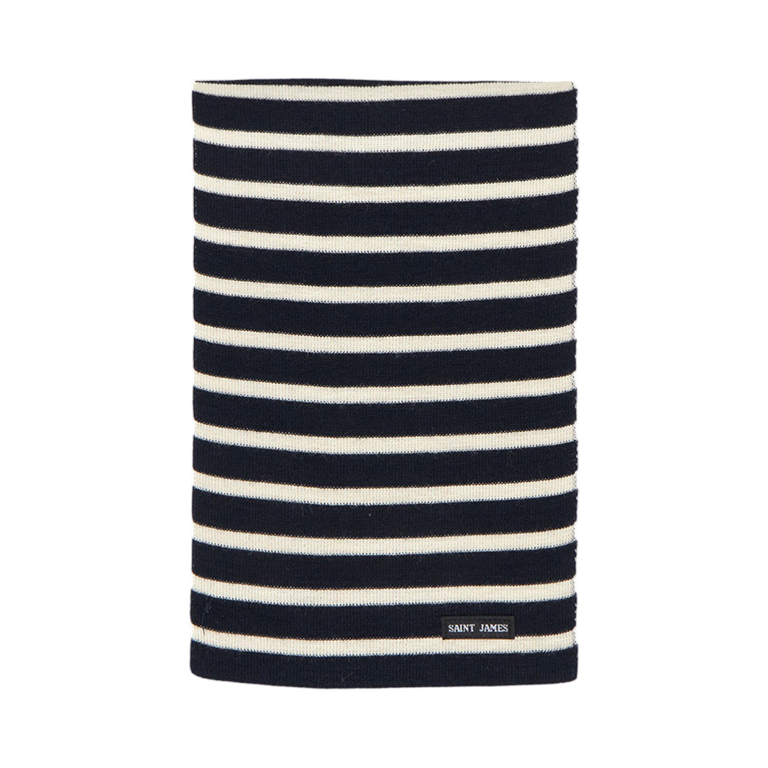 세인트제임스 그랑드 스카프 R 머플러 마린 에크루(Saint James GRDE Scarf R Muffler Marine Ecru)