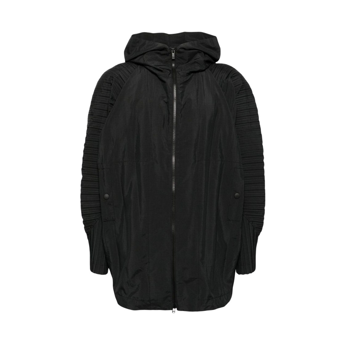 HP46-FC276-15 Homme Plisse Issey Miyake Cascade Jacket Black