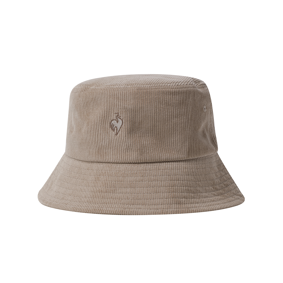 르꼬끄 스포르티브 코듀로이 버킷햇 - 베이지(QQ323ACP93)(le coq sportif Corduroy Bucket Hat Dark Beige)