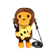 BAPE Baby Milo Mobile Bag #1 Brown