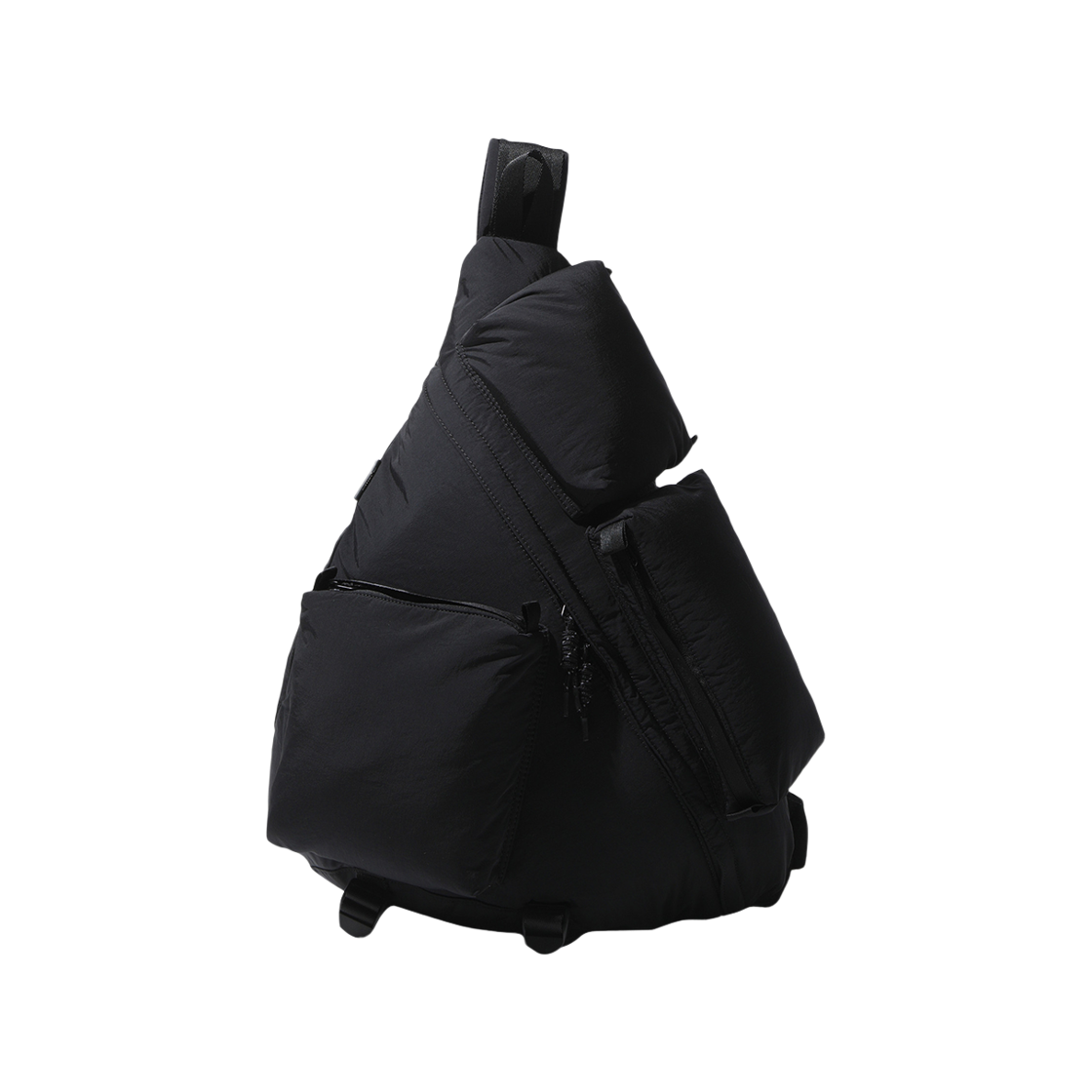 커스텀멜로우 나일론 슬링백 블랙(Customellow Nylon Sling Bag Black)