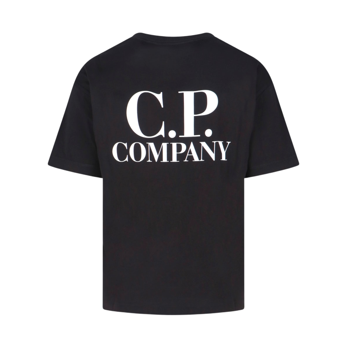 C.P. 컴퍼니 30/1 저지 숏슬리브 로고 티셔츠 블랙 - 25FW(C.P. Company 30/1 Jersey Short Sleeve Logo T-Shirt Black - 25FW) - 2