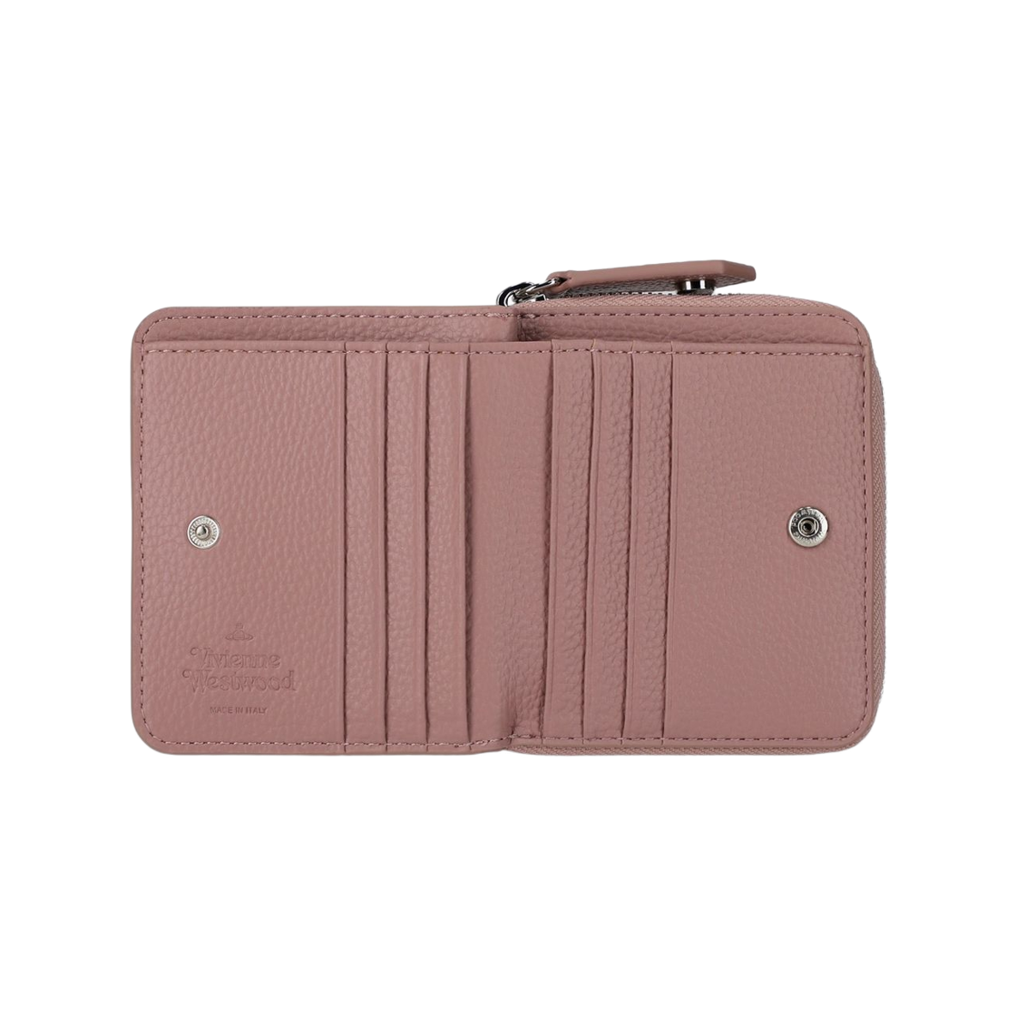 비비안 웨스트우드 오브 지퍼 어라운드 월렛 핑크(Vivienne Westwood Orb Zipper Around Wallet Pink) - 2