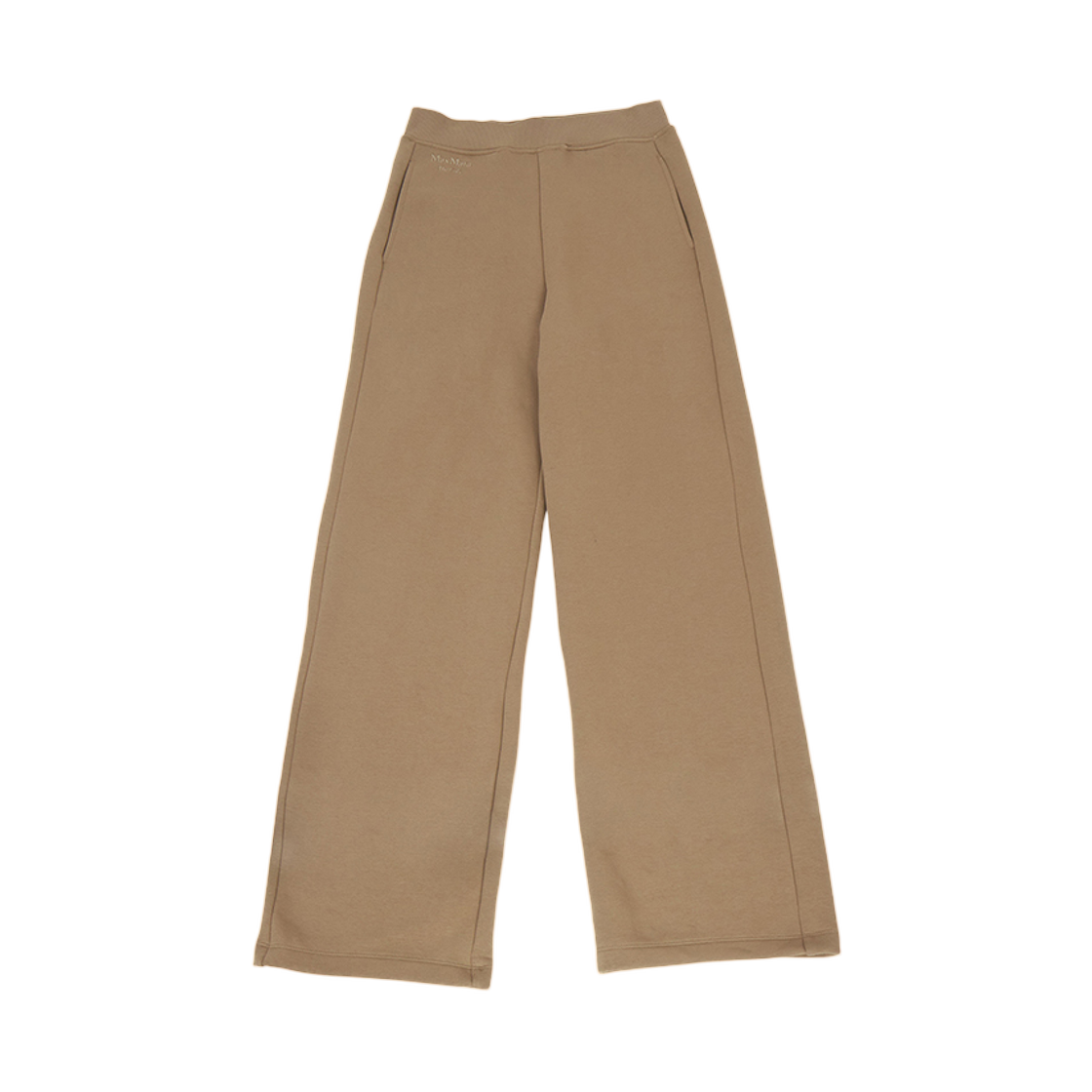 POMPEO-002 (W) S Max Mara Fleece Pants BeigeBrown