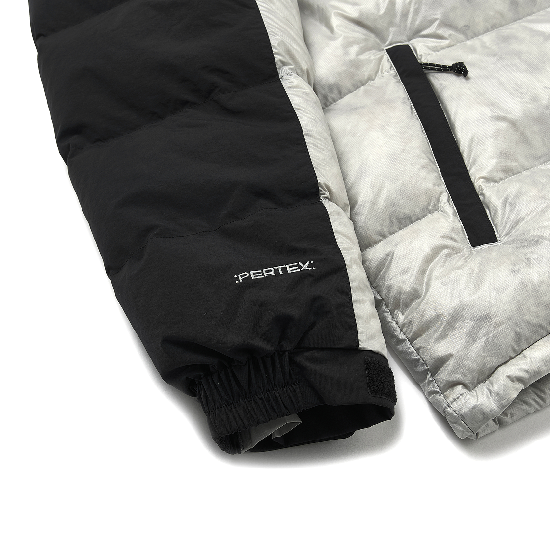 스투시 x 마운틴 하드웨어 서브제로 다운 자켓 문샷 그레이 블랙(Stussy x Mountain Hardwear Subzero Down Jacket Moonshot Grey Black) - 4