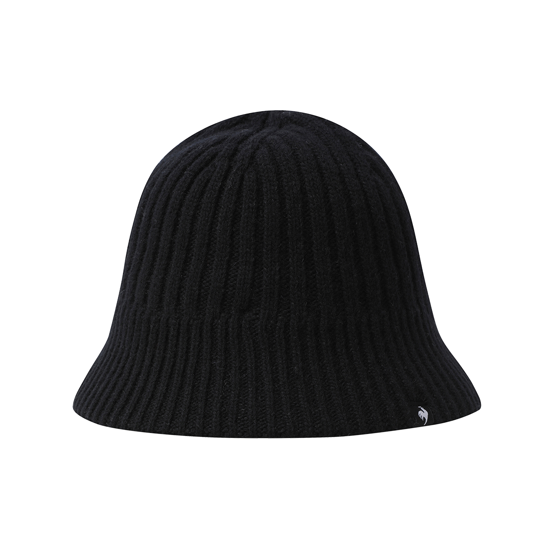 르꼬끄 스포르티브 여성 니트 버킷햇 - 블랙 QQ322WCP91(le coq sportif Women’s Knit Bucket Hat Black)