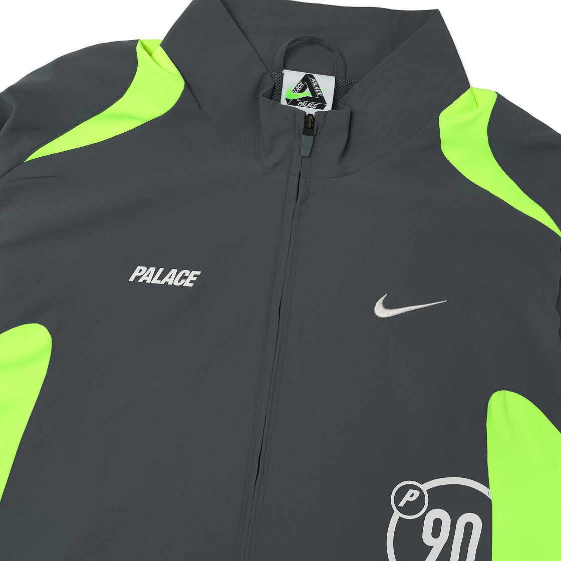 팔라스 x 나이키 토탈 P90 트랙 자켓 그레이 - 25FW | Palace | KREAM