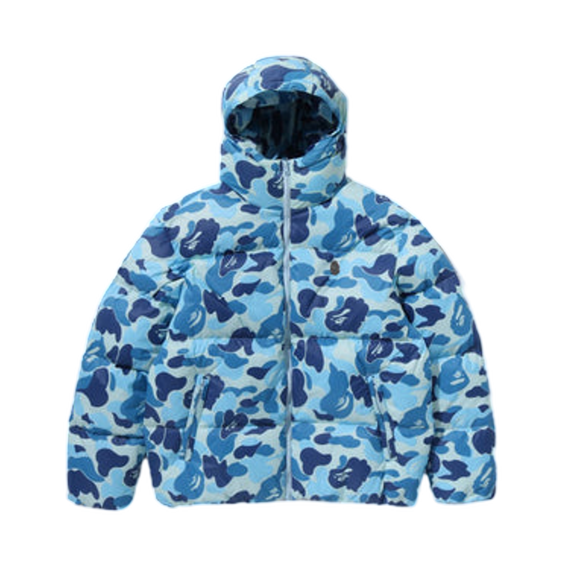 베이프 ABC 카모 다운 자켓 블루(BAPE ABC Camo Down Jacket Blue)