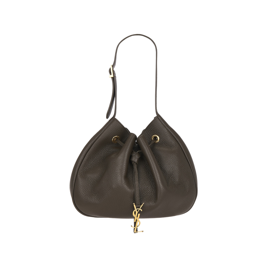 생로랑 파리 VII 그레인드 레더 스몰 호보백 라이트 머스크(Saint Laurent Paris VII Small Hobo Bag in Grained Leather Light Musk) - 2