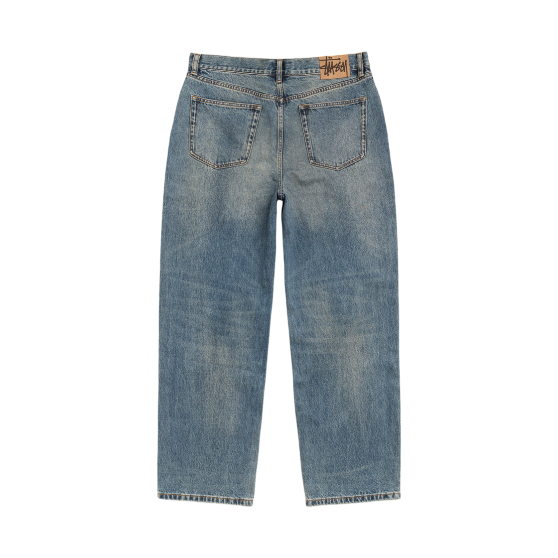 스투시 데님 빅 올 진 빈티지 미드 워시(Stussy Denim Big OL' Jean Vintage Mid Wash) - 2