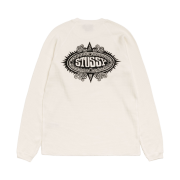 Stussy Mantra Raglan Thermal White