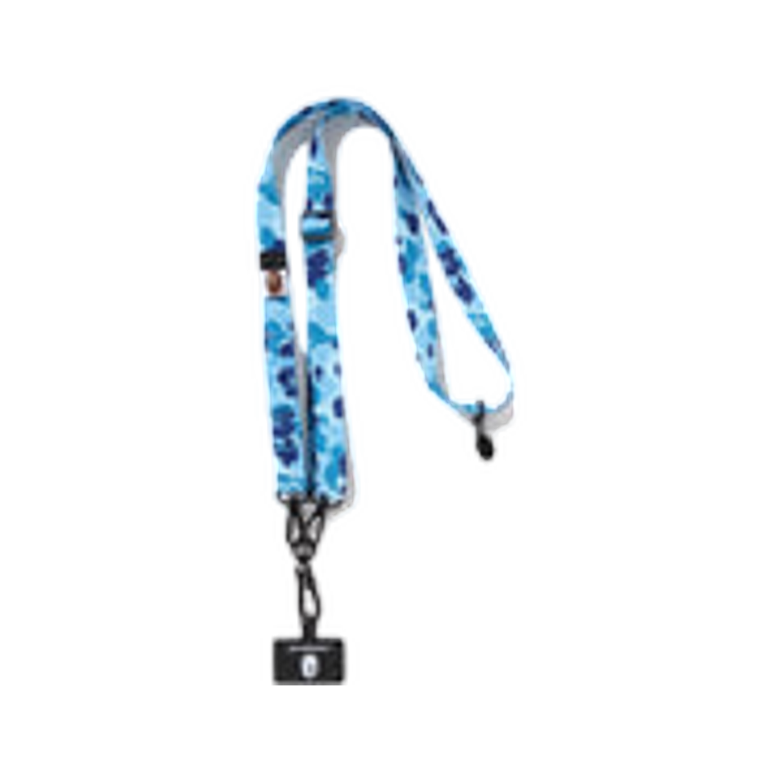 베이프 ABC 카모 스마트폰 숄더 스트랩 모바일 블루(BAPE ABC Camo Smartphone Shoulder Strap Mobile Blue)