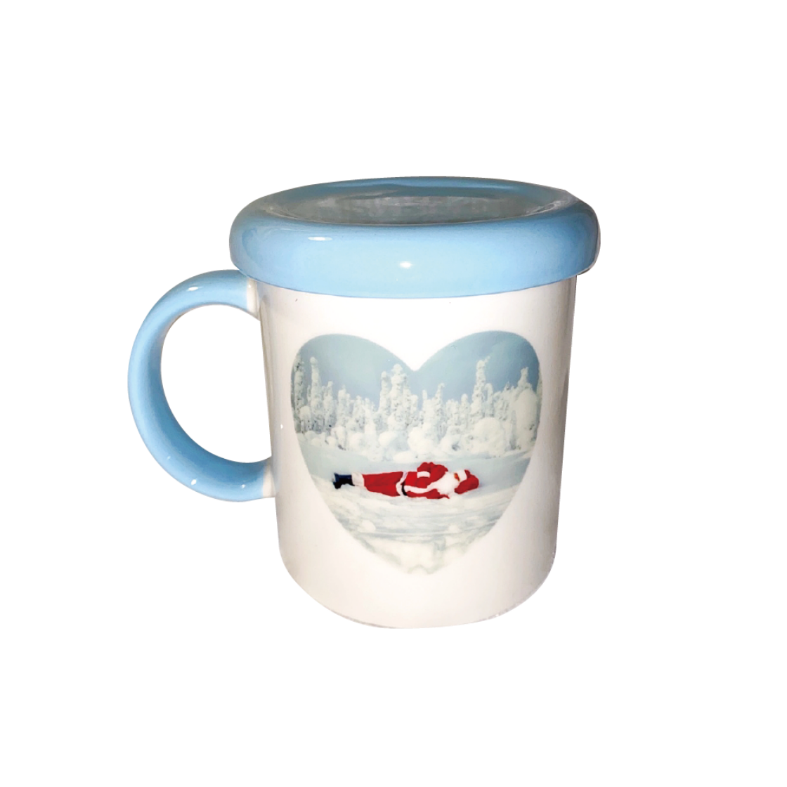 ylwmug1332266 you like what Sleeping Santa Simple Mug (Blue)