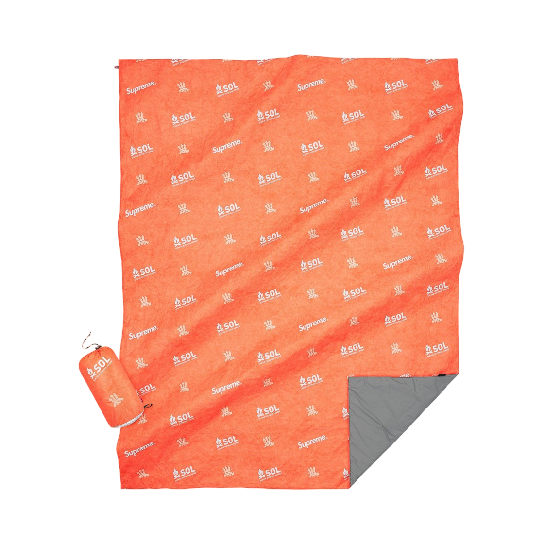 - Supreme x Sol Escape Insulated Blanket Orange - 25FW