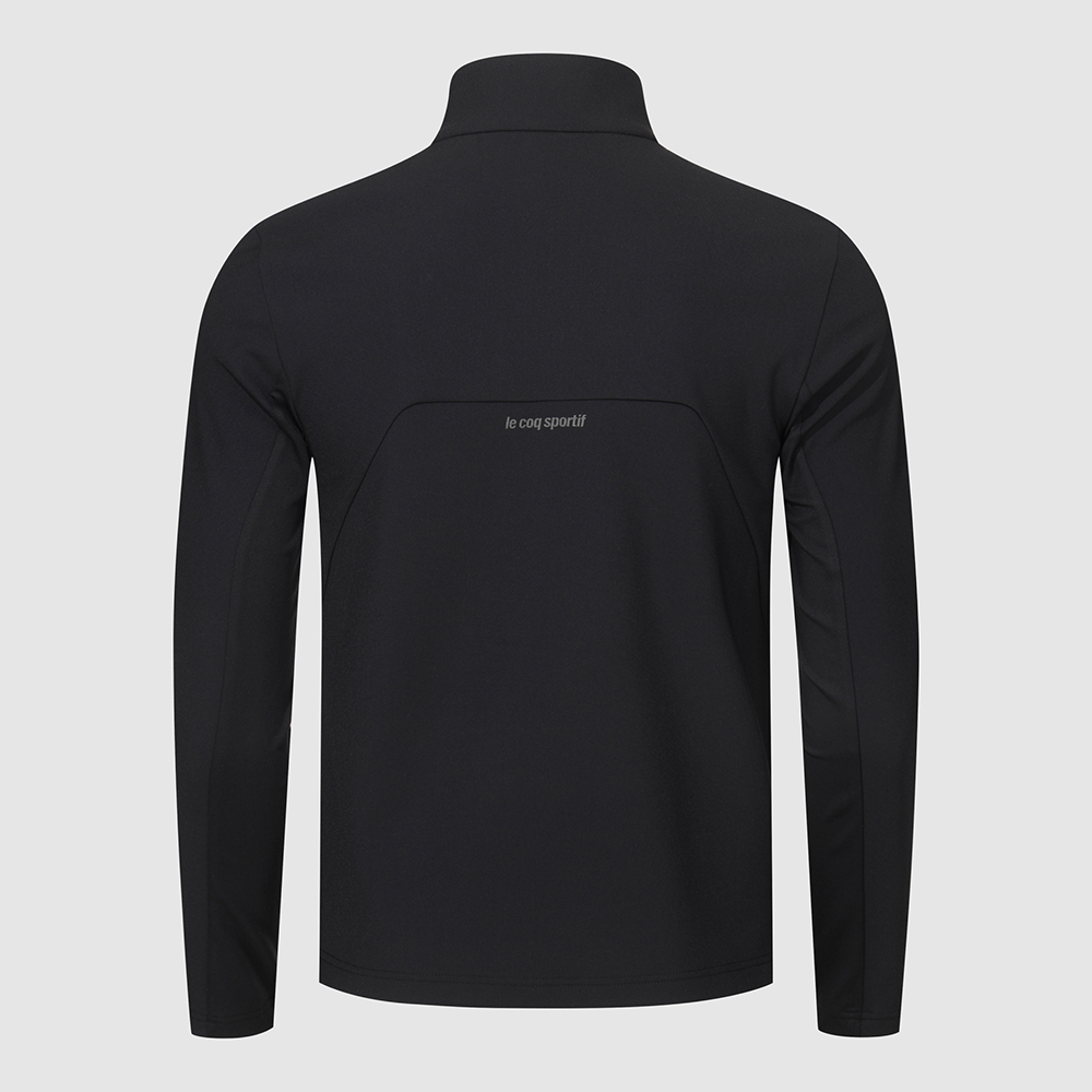 르꼬끄 스포르티브 유니 레귤러핏 트리코트 기모 본딩 트랙탑 - 블랙(QQ423EFTO1)(le coq sportif Regular Fit Brushed Tricot Bonded Track Top Black) - 3