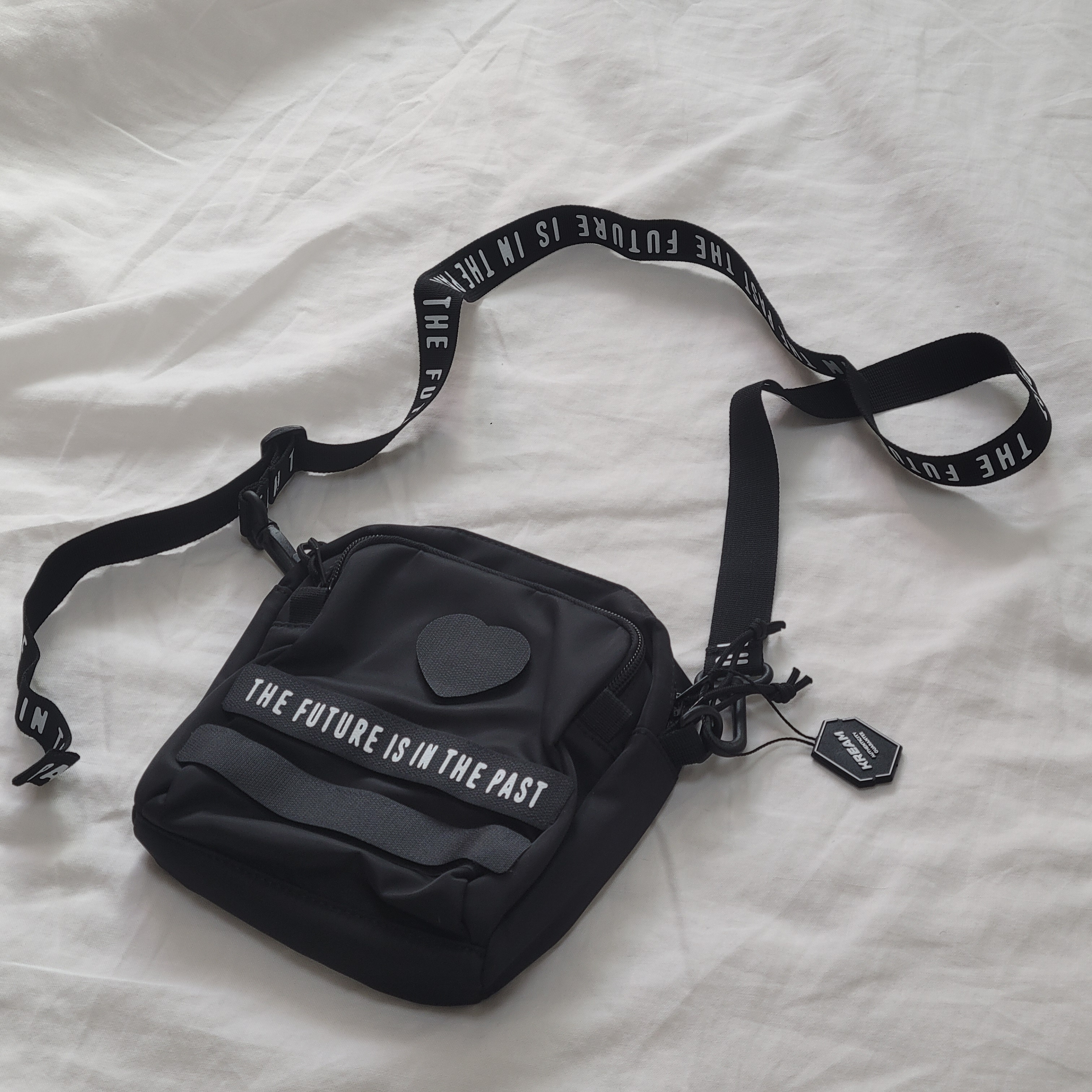 Human Made Military Pouch Large Black 착용 스타일 - 2
