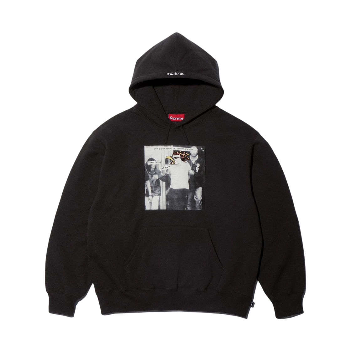 슈프림 안티히어로 후드 스웨트셔츠 블랙 - 25FW(Supreme Antihero Hooded Sweatshirt Black - 25FW)