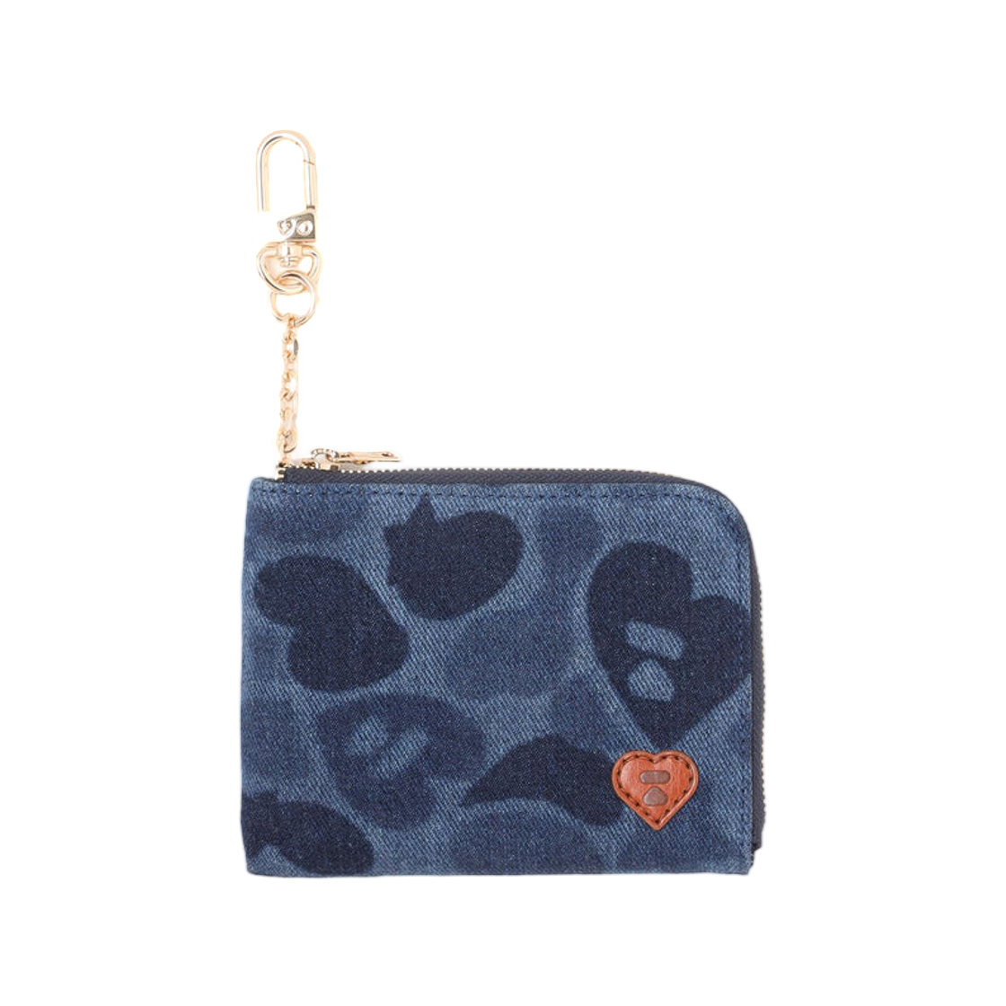 베이프 카모 데님 월렛 #1 인디고(BAPE Camo Denim Wallet #1 Indigo)