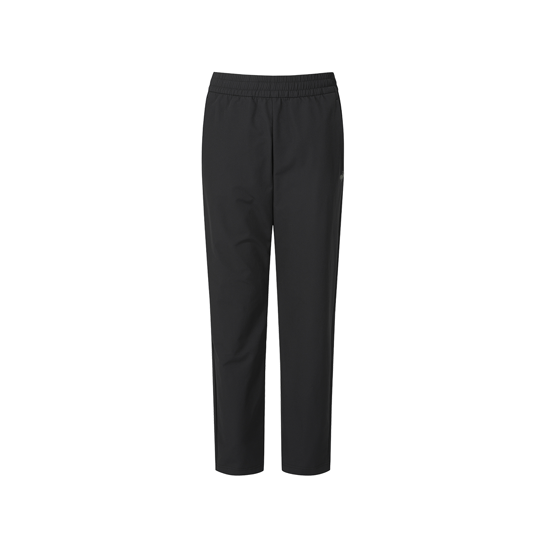 QQ423EPTO5_BLK0 le coq sportif Uni Regular Fit Nylon Span Brushed Pants Black