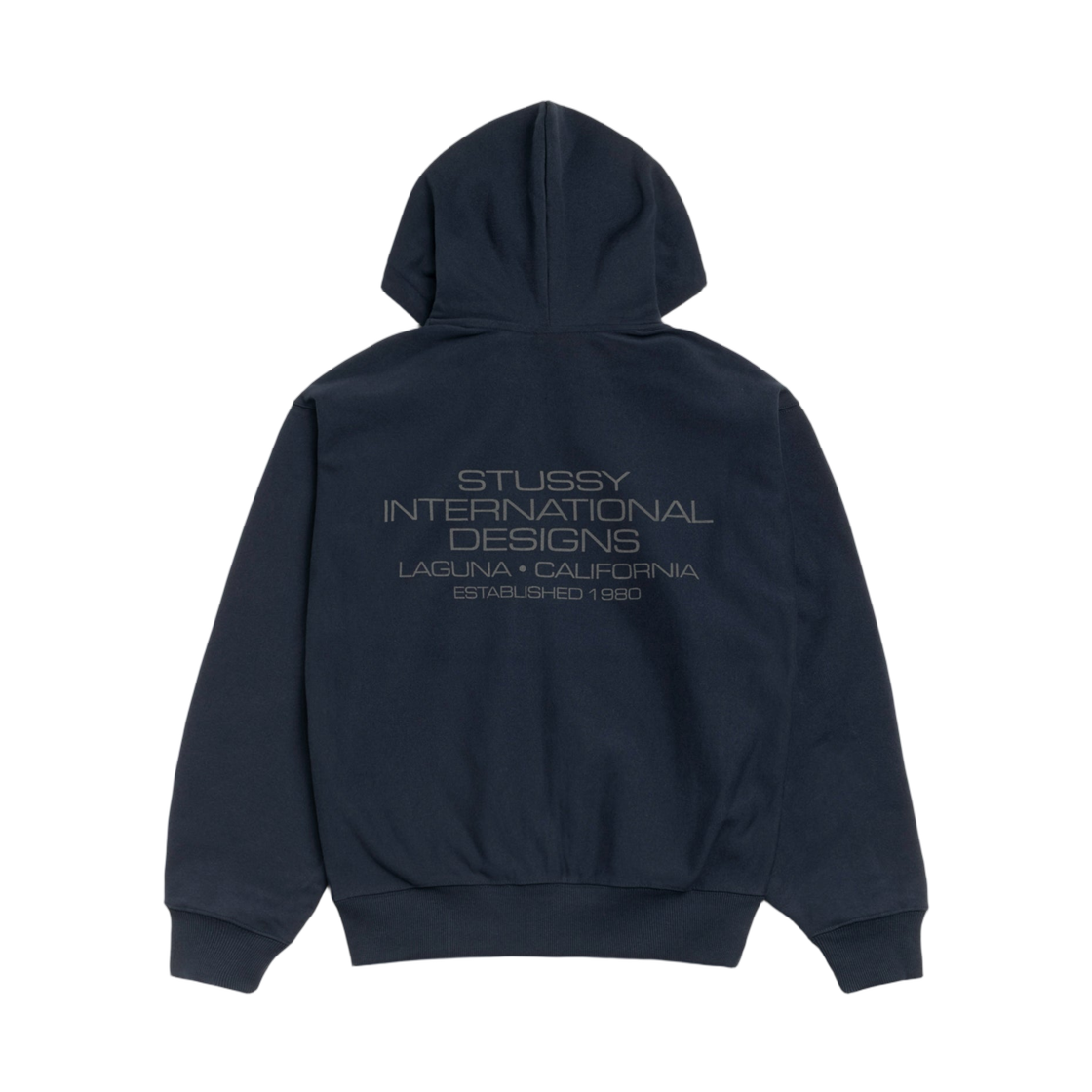 1975170 Stussy International Designs Zip Hoodie Navy