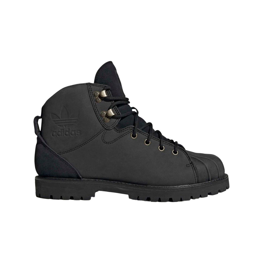 아디다스 슈퍼스타 부츠 코어 블랙 그레이 파이브