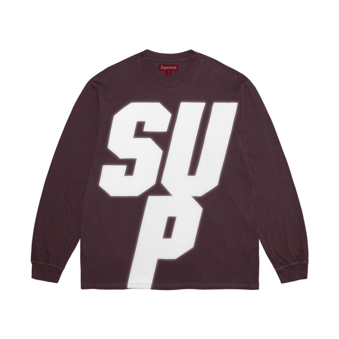 슈프림 리플렉티브 롱슬리브 탑 퍼플 - 25FW(Supreme Reflective L/S Top Purple - 25FW) - 2