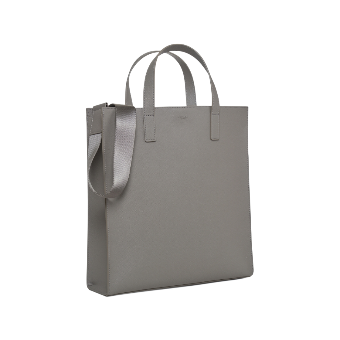 프록시엘 스퀘어 토트백 라지 그레이(PROXY.L Square Tote Large Gray)