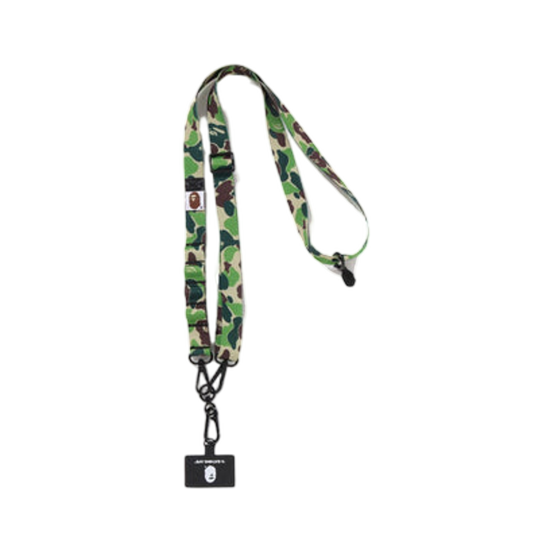 베이프 ABC 카모 스마트폰 숄더 스트랩 모바일 그린(BAPE ABC Camo Smartphone Shoulder Strap Mobile Green)