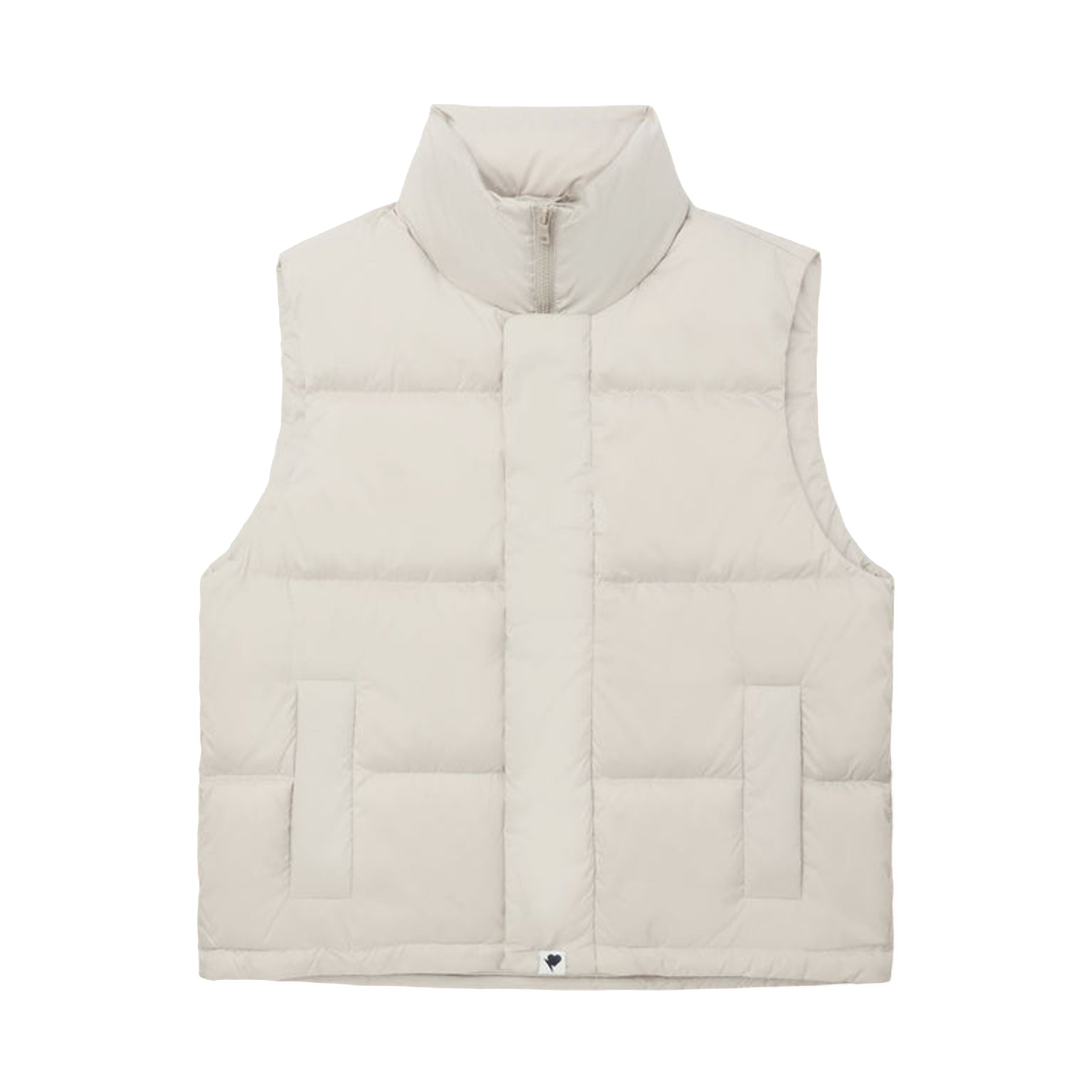 (W) 베이프 베스트 다운 자켓 베이지