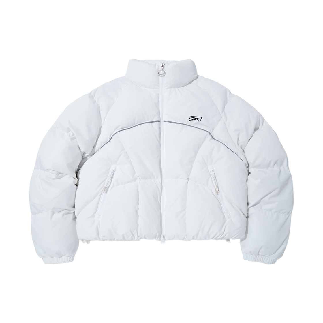 REJU5FP51OW Reebok Premier Crop Ball Padded Jacket W Off White