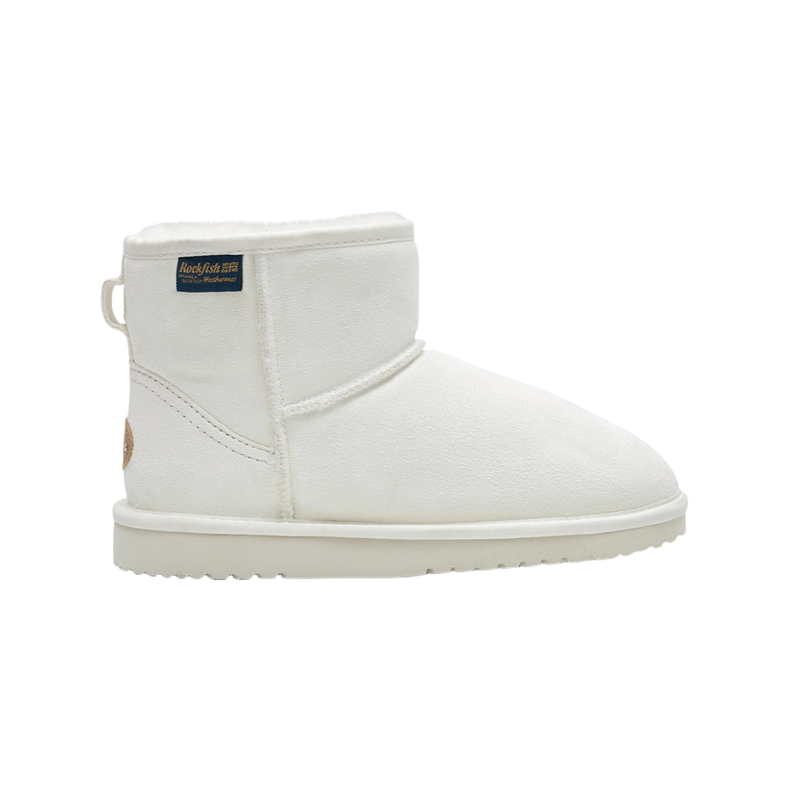 (W) 락피쉬웨더웨어 오리지널 윈터 부츠 숏 6인치 화이트((W) Rockfishweatherwear Original Winter Boots Shorts 6 Inch White)