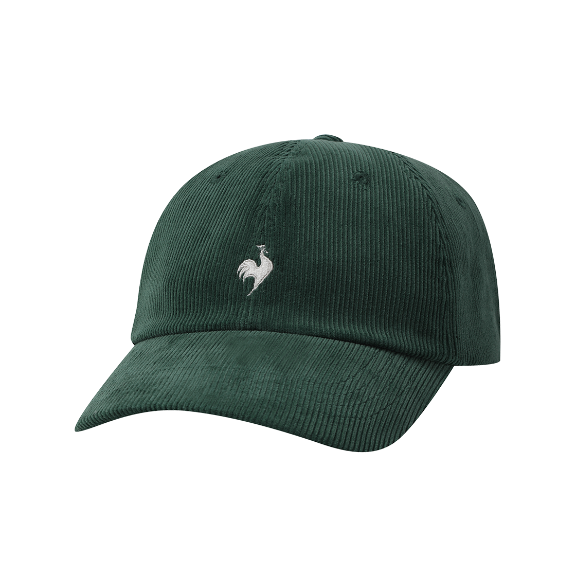 QQ323ACP92_DGN0 le coq sportif Corduroy Ball Cap Dark Green