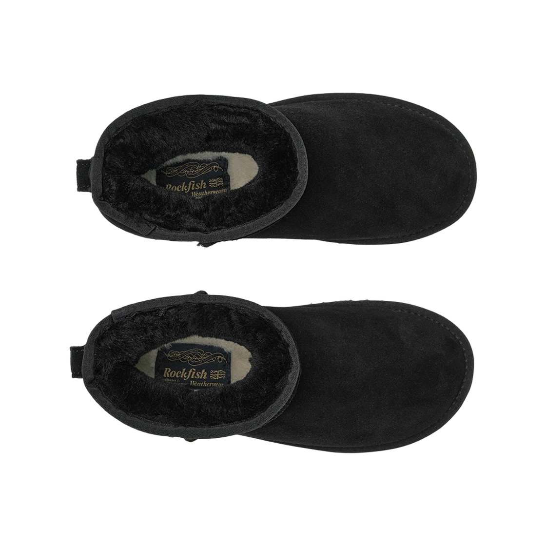 (W) 락피쉬웨더웨어 오리지널 윈터 부츠 숏 6인치 블랙((W) Rockfishweatherwear Original Winter Boots Shorts 6 Inch Black) - 2