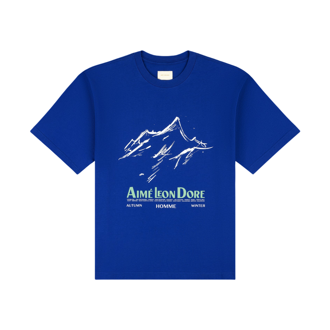 - Aime Leon Dore Summit T-Shirt Bluing