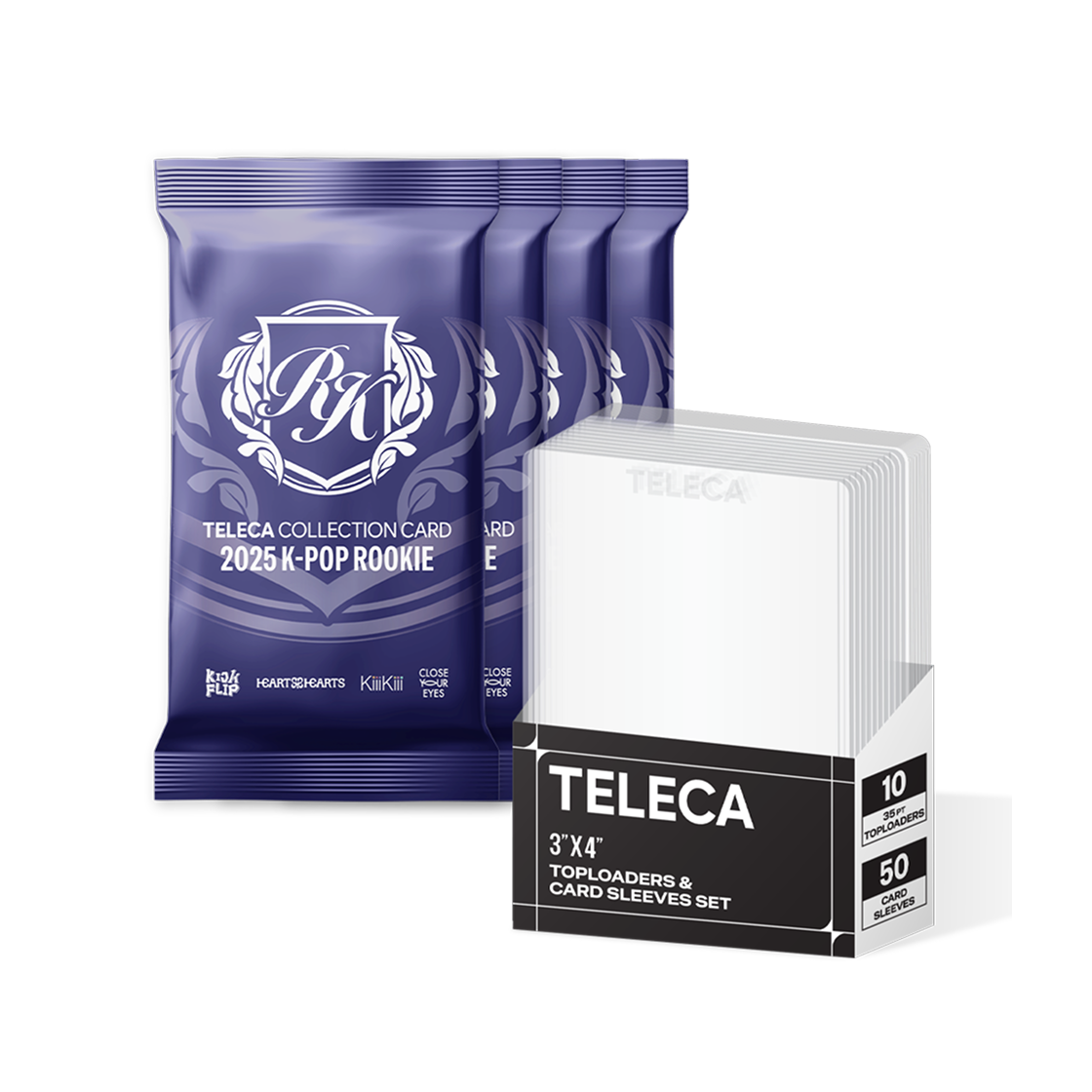TELECA COLLECTION CARD - 2025 K-POP ROOKIE - STATER KIT / Hearts2Hearts.KickFlip.KiiiKiii.CLOSEYOUREYES