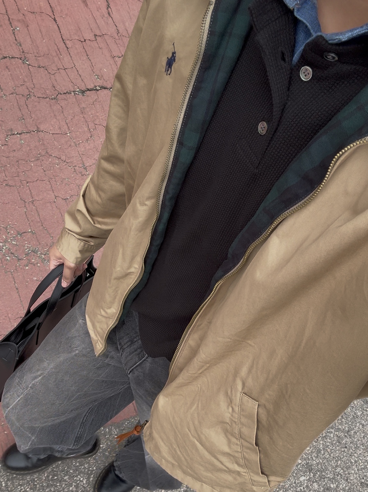 Dr. Martens 1461 Smooth Black 착용 스타일