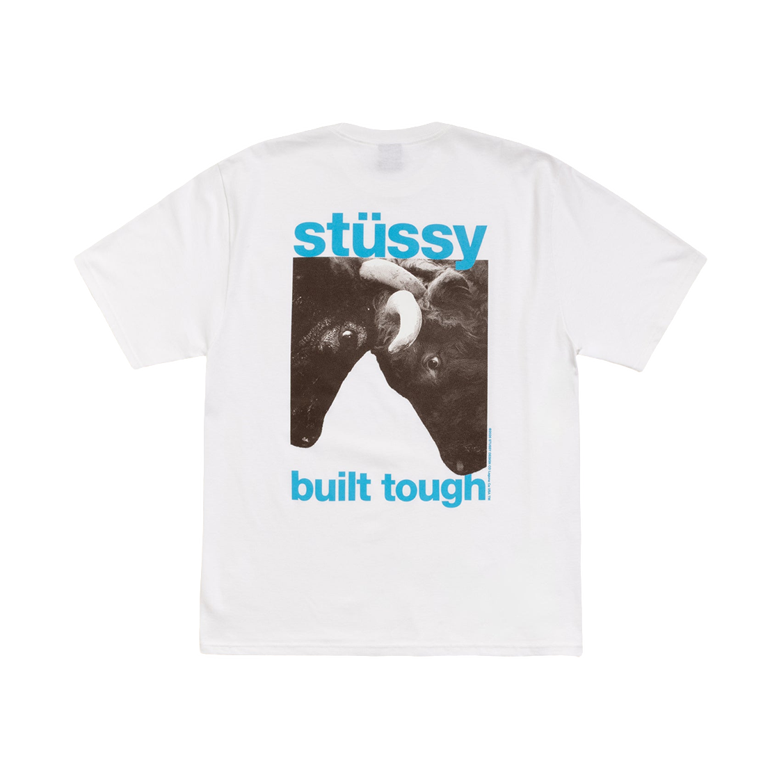 1905172 Stussy Built Tough T-Shirt White