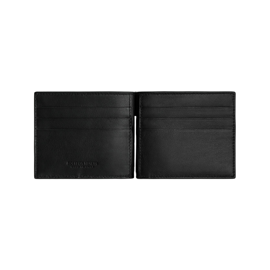 보테가 베네타 카세트 빌 클립 지갑 블랙(Bottega Veneta Cassette Bill Clip Wallet Black) - 2