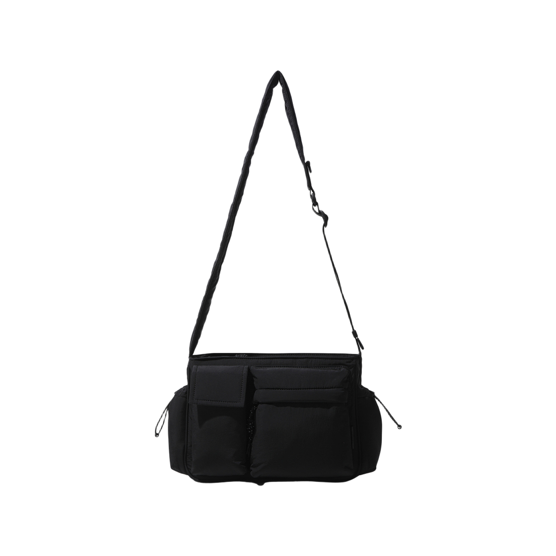 커스텀멜로우 나일론 크로스백 블랙(Customellow Nylon Cross Bag Black)