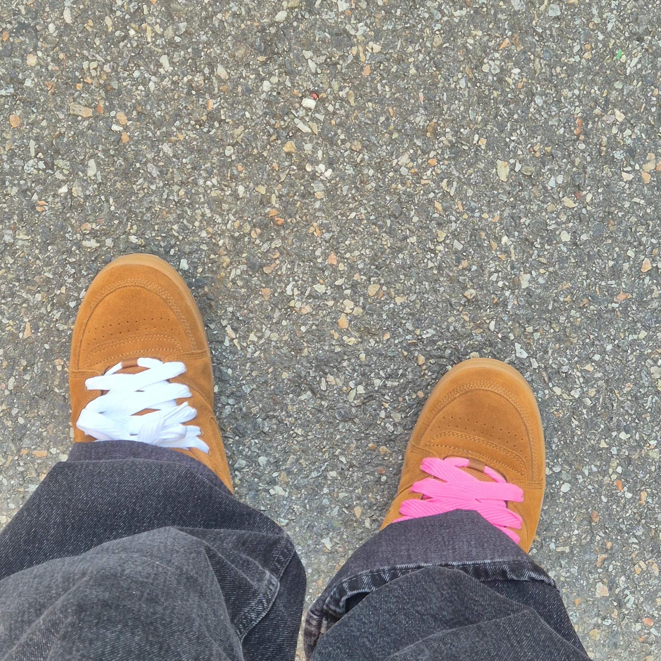 eS Accel OG Brown Gum 착용 스타일