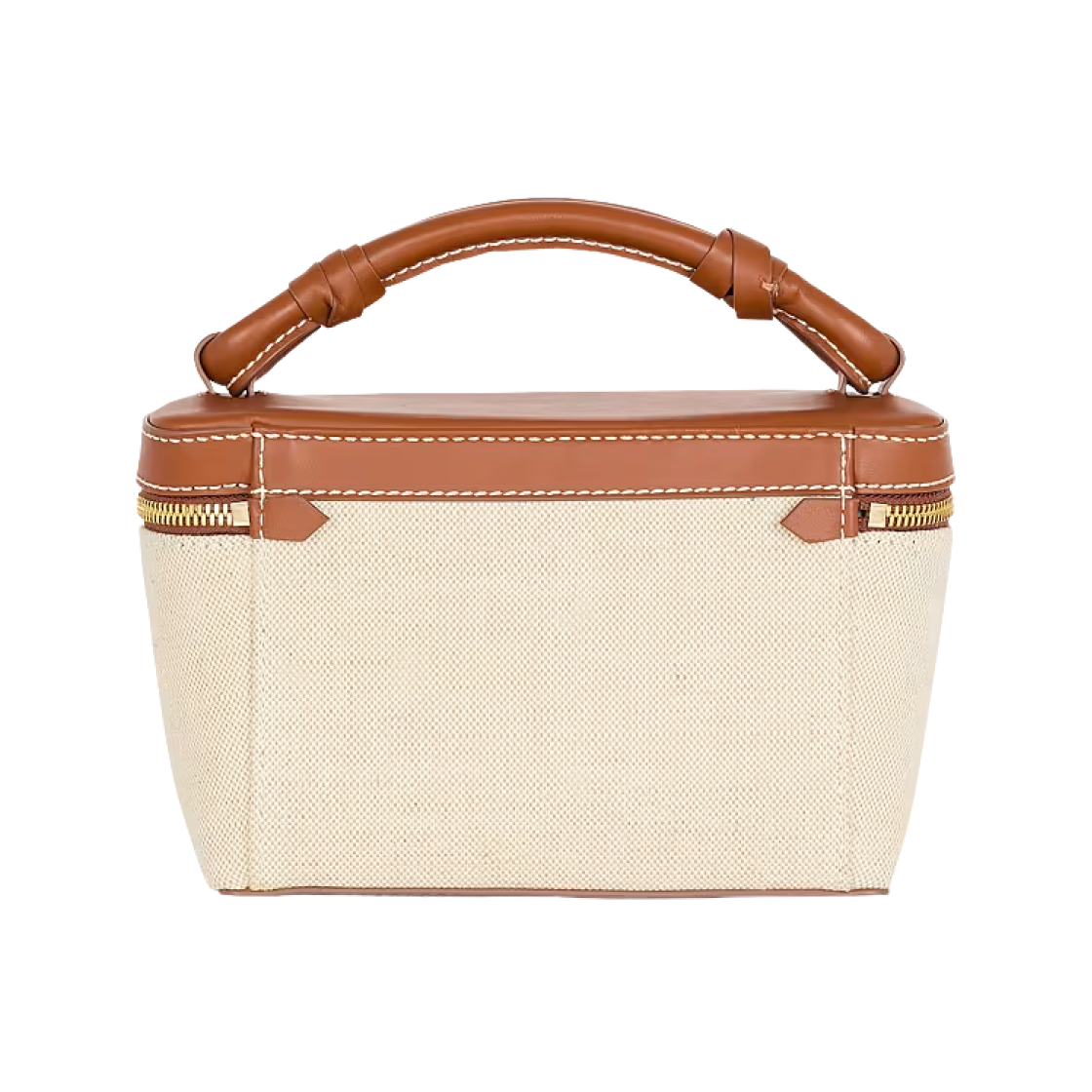 발망 캔버스 레더 B-아미 베니티 케이스 베이지(Balmain B-Army Vanity Case in Canvas Leather Beige) - 2