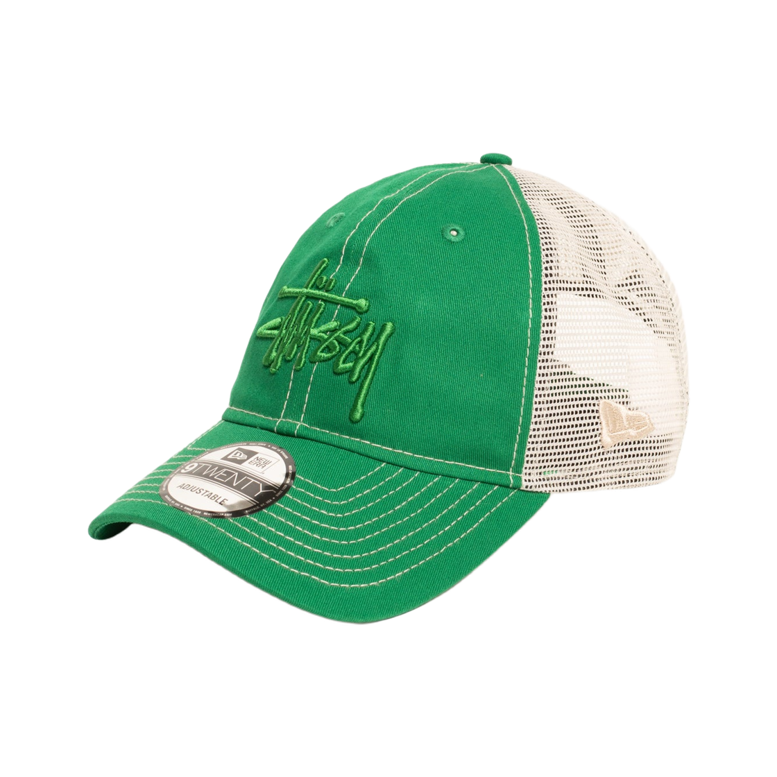 스투시 뉴에라 9Twenty 베이직 트러커 켈리(Stussy New Era 9twenty Basic Trucker Kelly) - 2